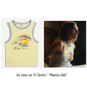 Maxton Hall-Urban Outfitters Tank Top RARE ASO TV series Maxton Hall